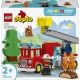 LEGO® DUPLO® Gasilsko vozilo s cevjo in gasilcem 10473 - .slika
