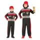 Formel 1 racerkørerdragt kostume - 104 cm - .billede