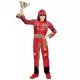 Racer overall kostume med hat - 140 cm - .billede