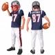 Amerikanischer Footballspieler Kostüm - 158 cm - . bild aus