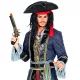 Kostumetilbehør: Piratpistol - 28 cm - .billede