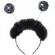 Accessoire de costume : Coiffe à sequins noirs - .image