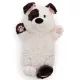 Nici Green: valge lamav plushikoer, 40 × 20 cm - .pilt
