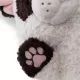 Nici Green: pluchen hondje - wit, liggend, 40 x 20 cm - .afbeelding
