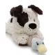Nici Green: pluchen hond met eend - liggend, wit, 30 cm - .afbeelding