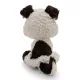 Nici Green: plys hund – siddende, hvid, 25 cm - .billede