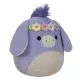 Squishmallows: Milada, l'asinello con una corona di fiori in peluche - .immagine
