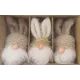 Hasenohren-Nasenwichtel Figuren - 3er Set, 8 cm - . bild aus