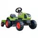 Falk: Traktor na pedały Claas - z przyczepą - .zdjęcie 