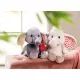 Nici: Olifant knuffel met magnetisch hart - 32 cm, grijs - .afbeelding