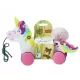 Trefl: Lea unicornio - Juguete de madera para arrastrar - .imagen