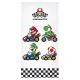 Prosop de baie cu model Mario Kart din Super Mario - 70 x 140 cm - .foto