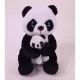 Pandų pliušinis žaislas su mažyliu - 20 cm - .vaizdas
