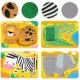Headu : Puzzle tactile éducatif - Animaux sauvages - .image