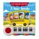 Meu primeiro livro de piano – A roda do ônibus - em húngaro - .Imagem