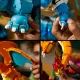 LEGO® Pokémon Venusaur, Charizard și Blastoise 72153 - .foto