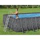 „Bestway APX 365 – 561 KG, metalinis rėmelis kampinis baseinas su smėlio filtru – 732x366x132 cm” - .vaizdas