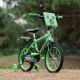 Huffy bērnu velosipēds - Minecraft, zaļs, 16