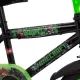 Huffy Kinderfahrrad - Minecraft, schwarz, 16