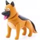 Hey Clay: Figurka německého ovčáka - .obrázek