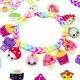 Rainbow Loom : Happy Loomi-Pals® – Gourmandises - Coffret de création de bracelets - .image