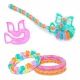 Rainbow Loom: Set za izradu narukvica koje svijetle u mraku - .slika