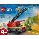 LEGO® City Létrás tűzoltóautó 60463 CSOMAGOLÁSSÉRÜLT - . kép