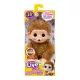 Little Live Pets: Mini Maki interactieve pluchen aap – Pepi Peach - .afbeelding