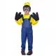 Costum de minion pentru băieți, 110/120 cm AMBALAJ DEFECT - .foto