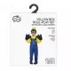 Costum de minion pentru băieți, 110/120 cm AMBALAJ DEFECT - .foto