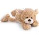 Nici: Ursuleț din pluș Finni - caramel, culcat, 50 cm - .foto