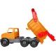 Camion basculant City Truck portocaliu – în cutie - .foto