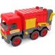 Middle Truck - camion de gunoi roșu - în cutie de carton - .foto
