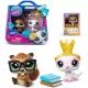 Littlest Pet Shop: rotaļu figūriņu komplekts – 2 gab., 5. sērija – Books & Bling - .attēls