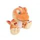 Plüüšist dinosauruse mänguasi – 18 cm, istuv - .pilt