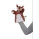 My First Nici: 2-in-1 knuffeldoekje en handpop – hertje - .afbeelding