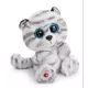 Nici: Albella, a fehér tigris plüssfigura - 15 cm - . kép