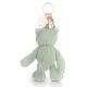 Nici: Felli, a maci plüss kulcstartó - 13 cm, menta - . kép