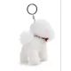 Nici: Bichon kutyus plüss kulcstartó - 10 cm - . kép