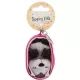 Nici: Alvó denevér kosárban plüss kulcstartó - 8 cm - . kép
