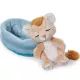 Nici : peluche lion endormi dans un panier - 12 cm - .image