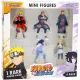 Naruto Shippuden Gyűjthető Figurakészlet, 6 darabos CSOMAGOLÁSSÉRÜLT - . kép