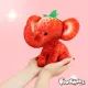 Foodibles geurende knuffel: Aardbei Fáni grote pluche knuffel - 20 cm - .afbeelding