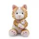 Nici: Cica plüssfigura kicsinyével - 20 cm - . kép