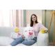 Nici: Molang, a nyuszi nyalókával plüssfigura - 48 cm - . kép