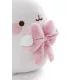 Nici: Molang, het konijn met strik pluchen knuffel - 24 cm - .afbeelding
