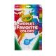 Crayola: Set de carioci în culorile preferate ale lumii - 50 de bucăți - .foto