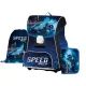 Set ghiozdan școlar Premium One cu model mașină - 3 piese - .foto