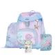 Set zaino scuola Oxy Sherpy con colibrì – 4 pezzi - .immagine