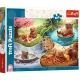 Trefl: puzzle delle quattro stagioni con capibara - 300 pezzi - .immagine